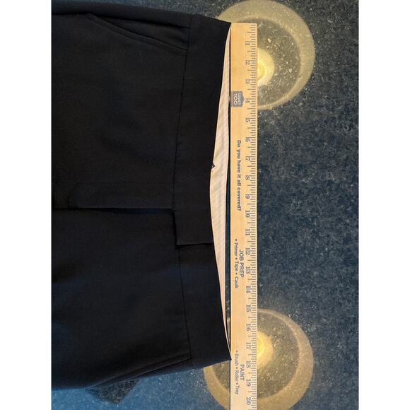 GEORGE ME by Mark Eisen Wide Leg Pants in Black Soot Women's Size 14 Average - Picture 5 of 8